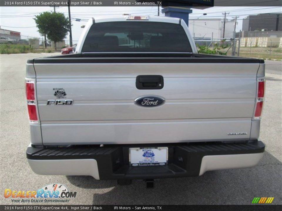 2014 Ford F150 STX SuperCrew 4x4 Ingot Silver / Black Photo #7