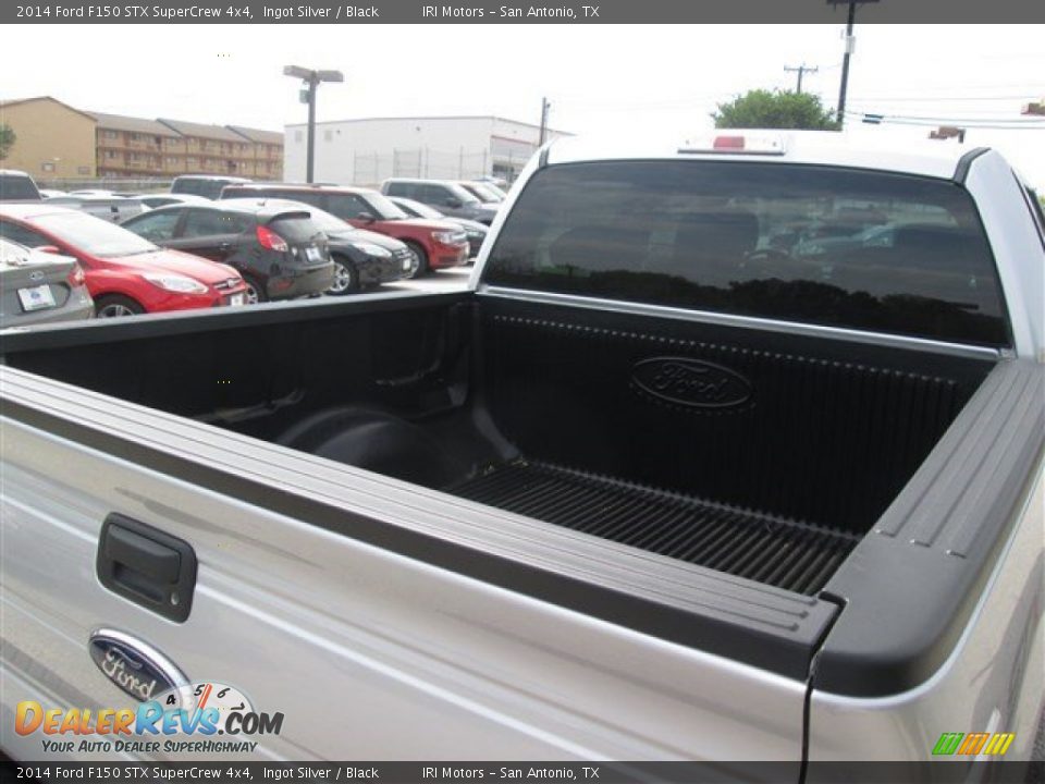 2014 Ford F150 STX SuperCrew 4x4 Ingot Silver / Black Photo #8