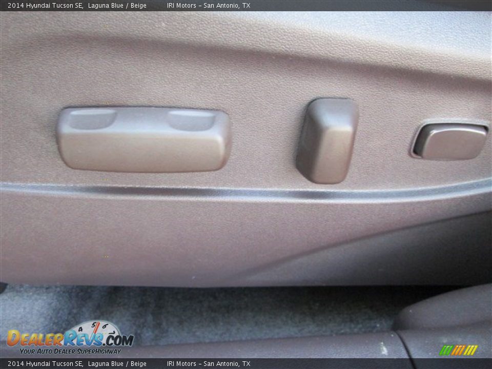 2014 Hyundai Tucson SE Laguna Blue / Beige Photo #13