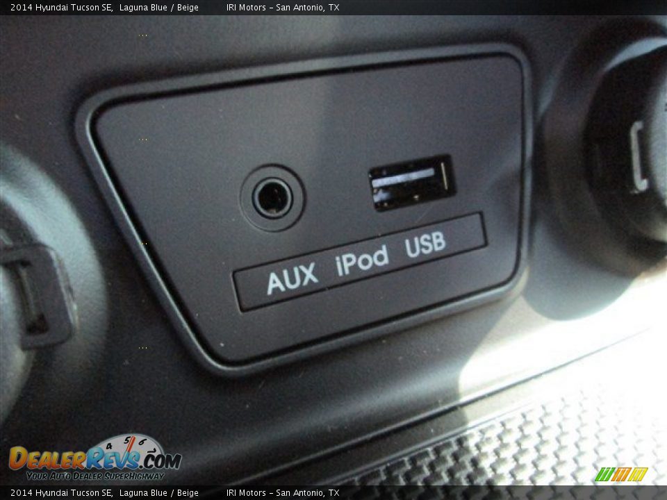 2014 Hyundai Tucson SE Laguna Blue / Beige Photo #14
