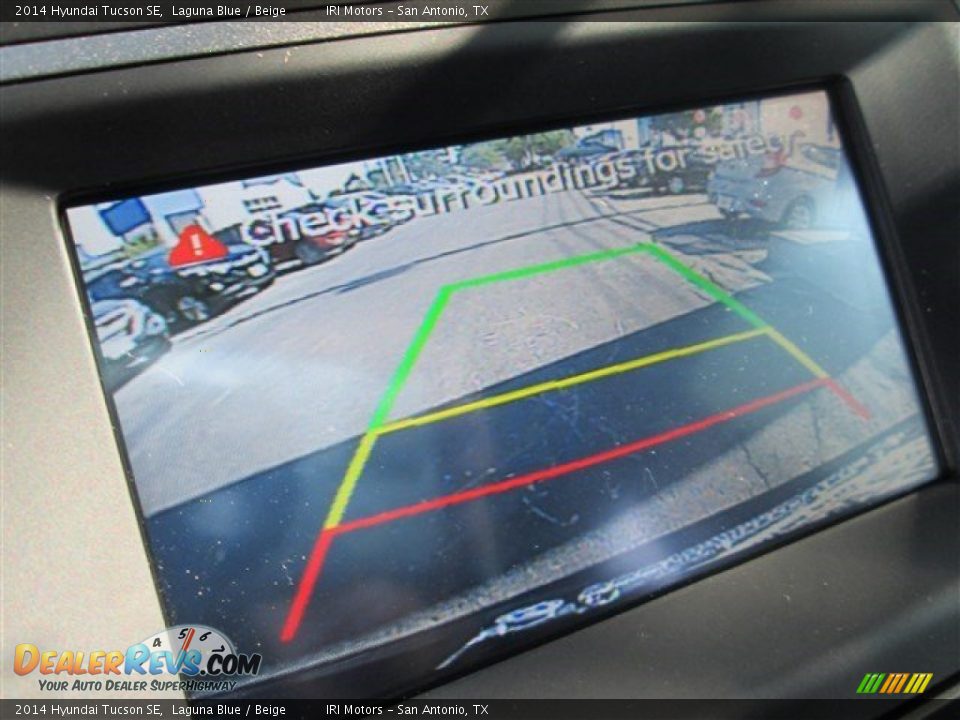 2014 Hyundai Tucson SE Laguna Blue / Beige Photo #16