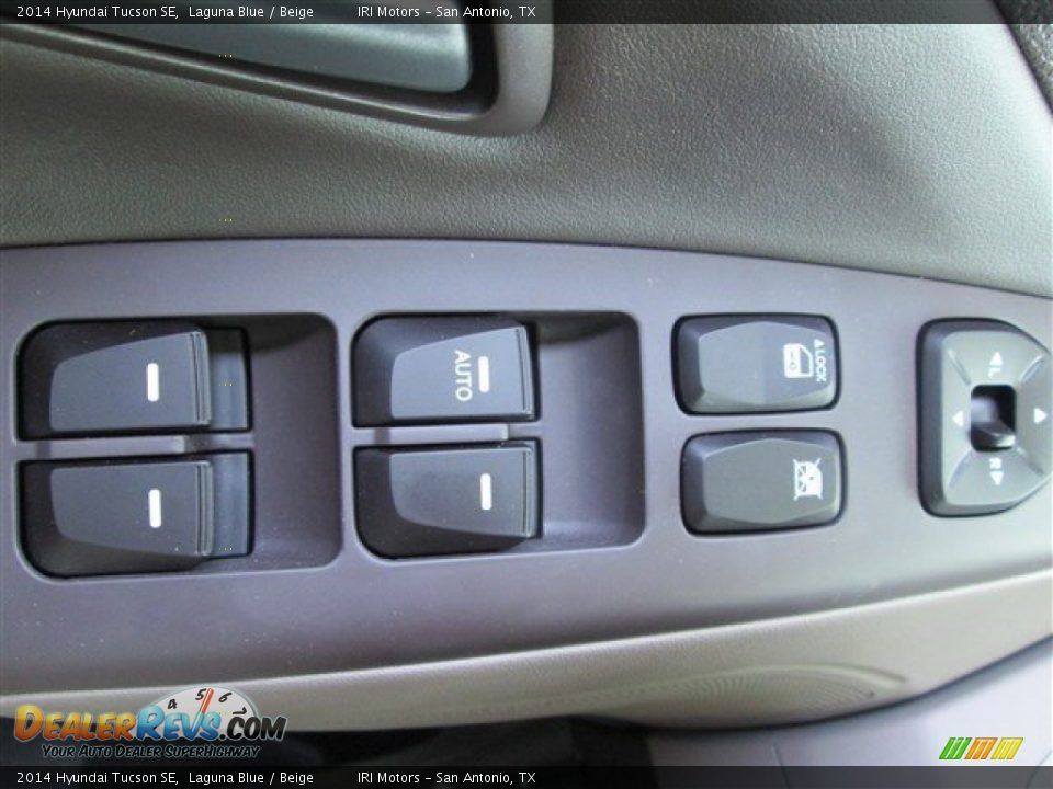 2014 Hyundai Tucson SE Laguna Blue / Beige Photo #20