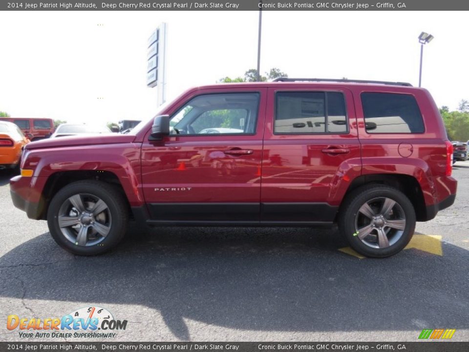2014 Jeep Patriot High Altitude Deep Cherry Red Crystal Pearl / Dark Slate Gray Photo #4