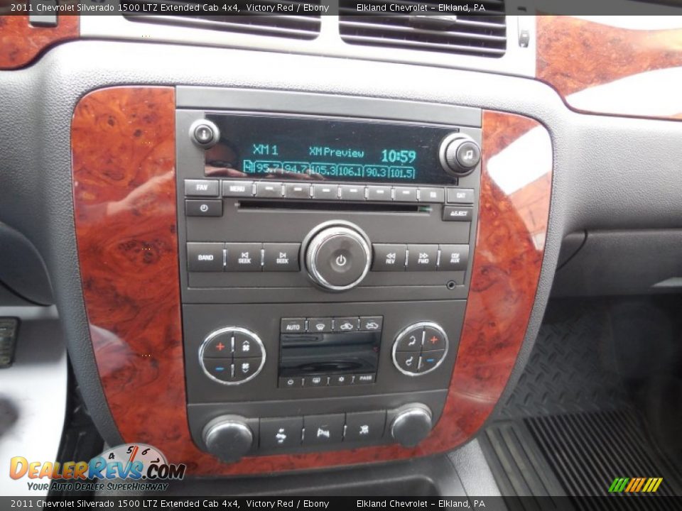 2011 Chevrolet Silverado 1500 LTZ Extended Cab 4x4 Victory Red / Ebony Photo #23