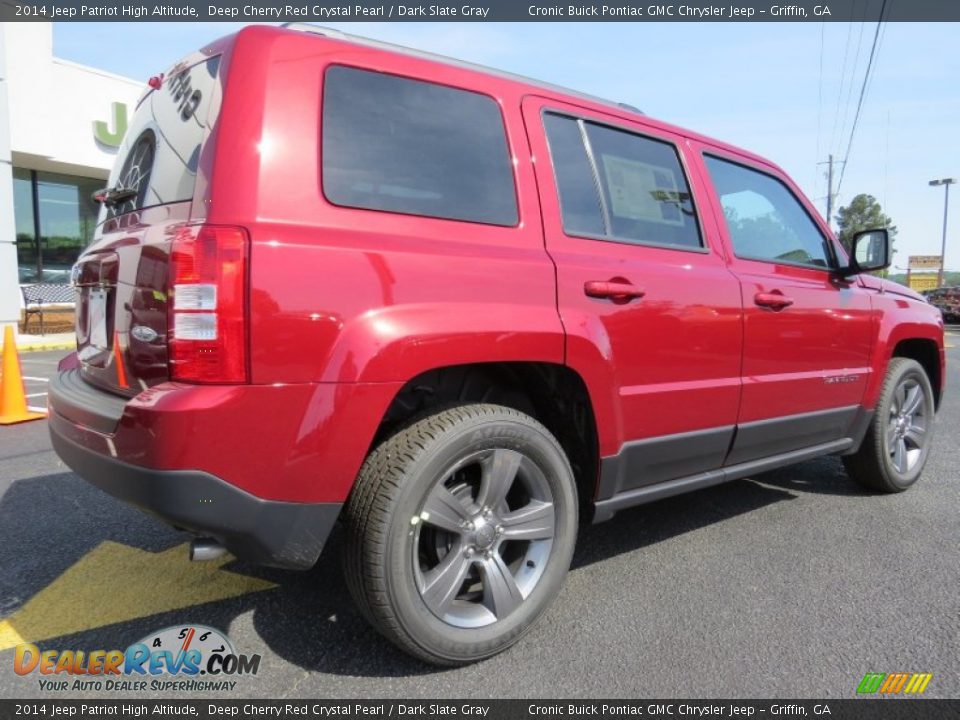 2014 Jeep Patriot High Altitude Deep Cherry Red Crystal Pearl / Dark Slate Gray Photo #8