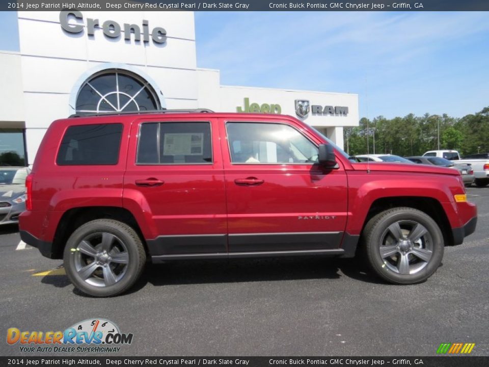 2014 Jeep Patriot High Altitude Deep Cherry Red Crystal Pearl / Dark Slate Gray Photo #9