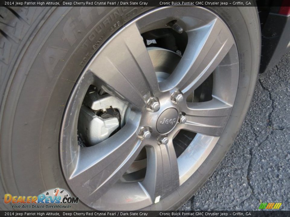 2014 Jeep Patriot High Altitude Deep Cherry Red Crystal Pearl / Dark Slate Gray Photo #10