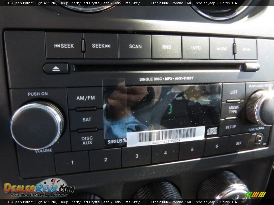 2014 Jeep Patriot High Altitude Deep Cherry Red Crystal Pearl / Dark Slate Gray Photo #17
