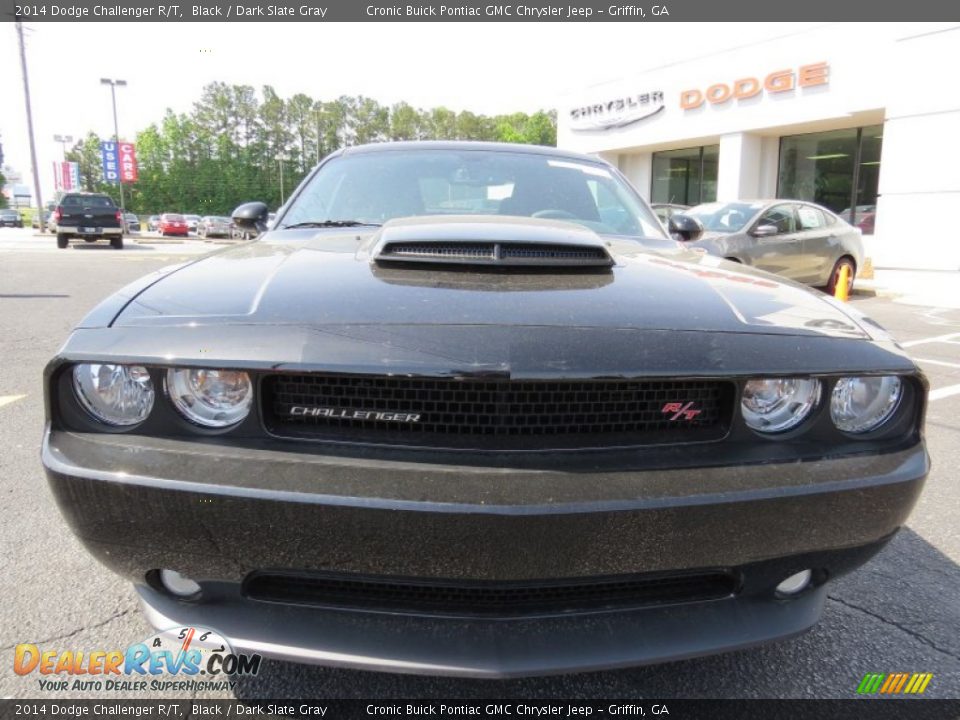 2014 Dodge Challenger R/T Black / Dark Slate Gray Photo #2