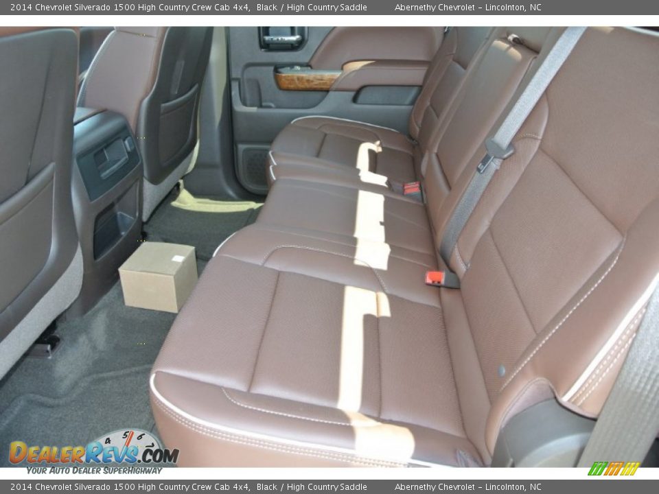 2014 Chevrolet Silverado 1500 High Country Crew Cab 4x4 Black / High Country Saddle Photo #16
