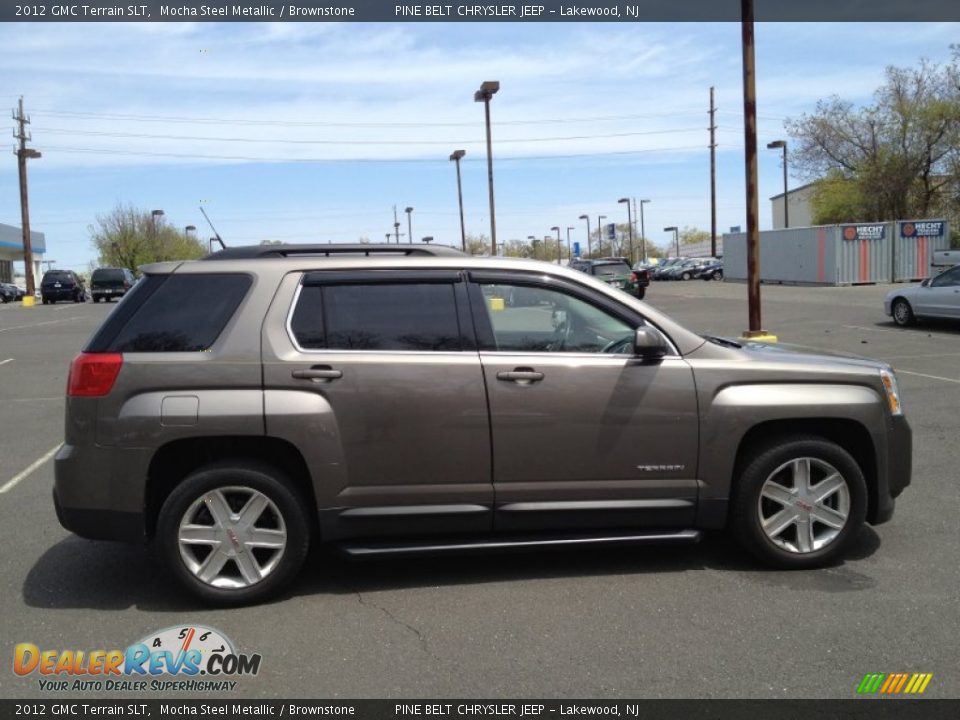 2012 GMC Terrain SLT Mocha Steel Metallic / Brownstone Photo #8