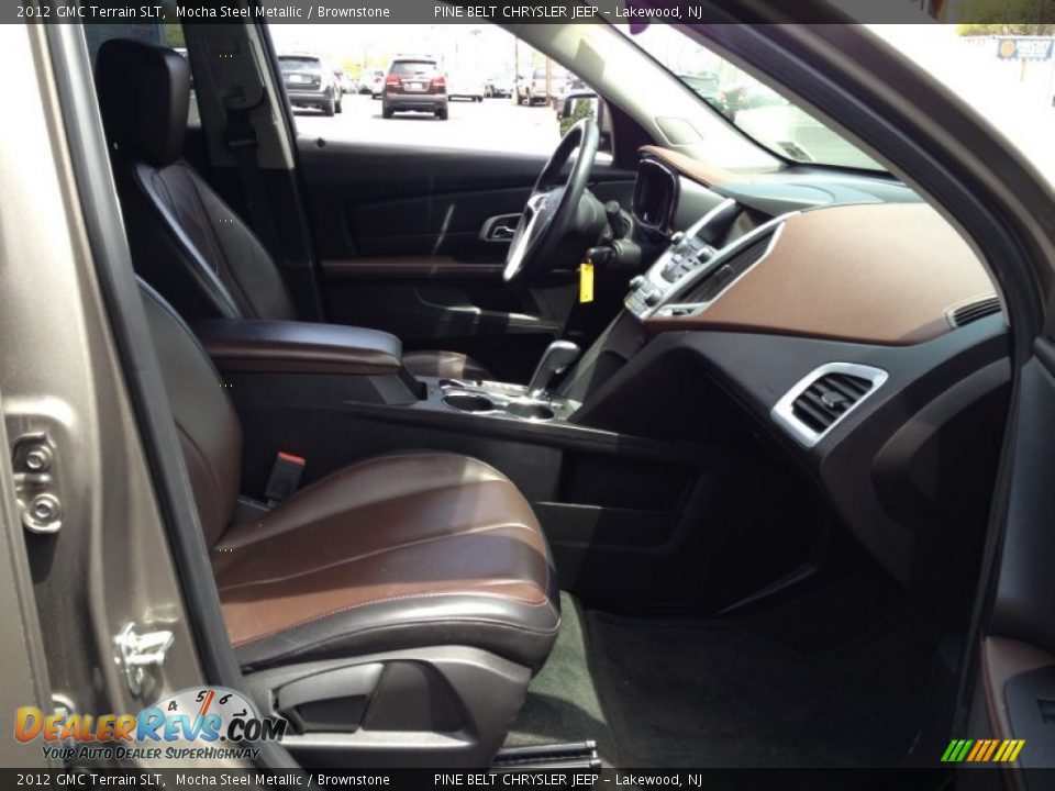 2012 GMC Terrain SLT Mocha Steel Metallic / Brownstone Photo #11