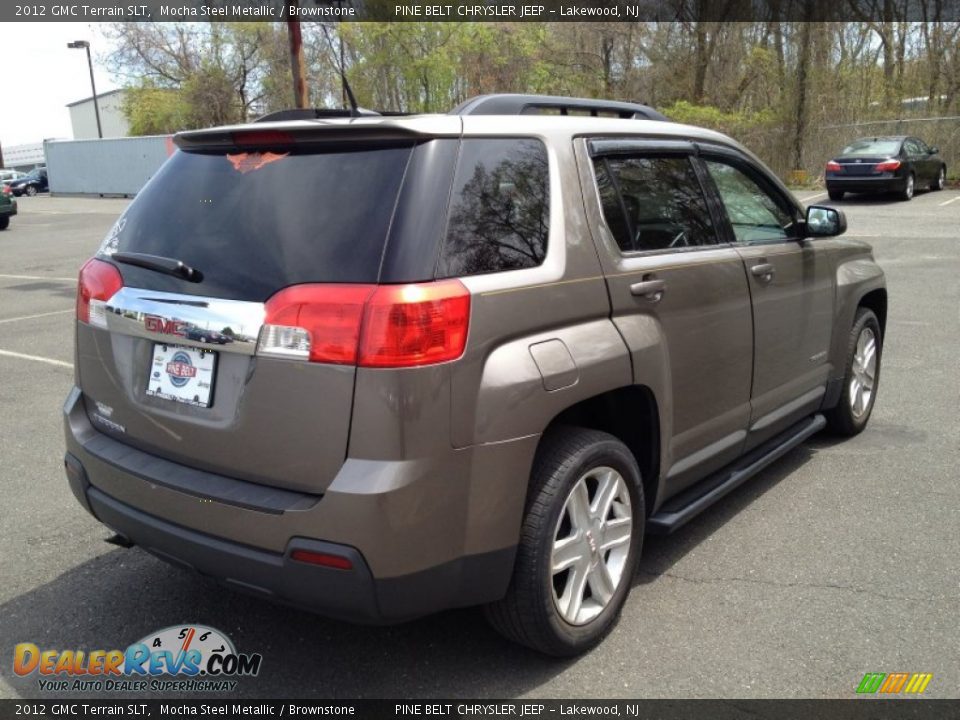 2012 GMC Terrain SLT Mocha Steel Metallic / Brownstone Photo #14