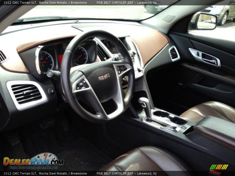 2012 GMC Terrain SLT Mocha Steel Metallic / Brownstone Photo #24