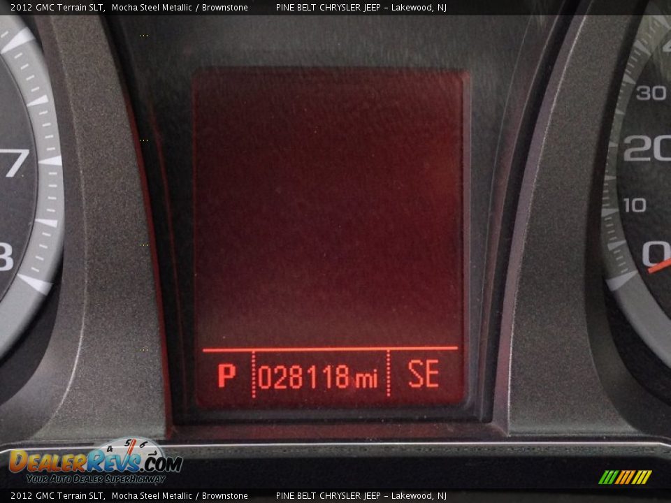 2012 GMC Terrain SLT Mocha Steel Metallic / Brownstone Photo #32