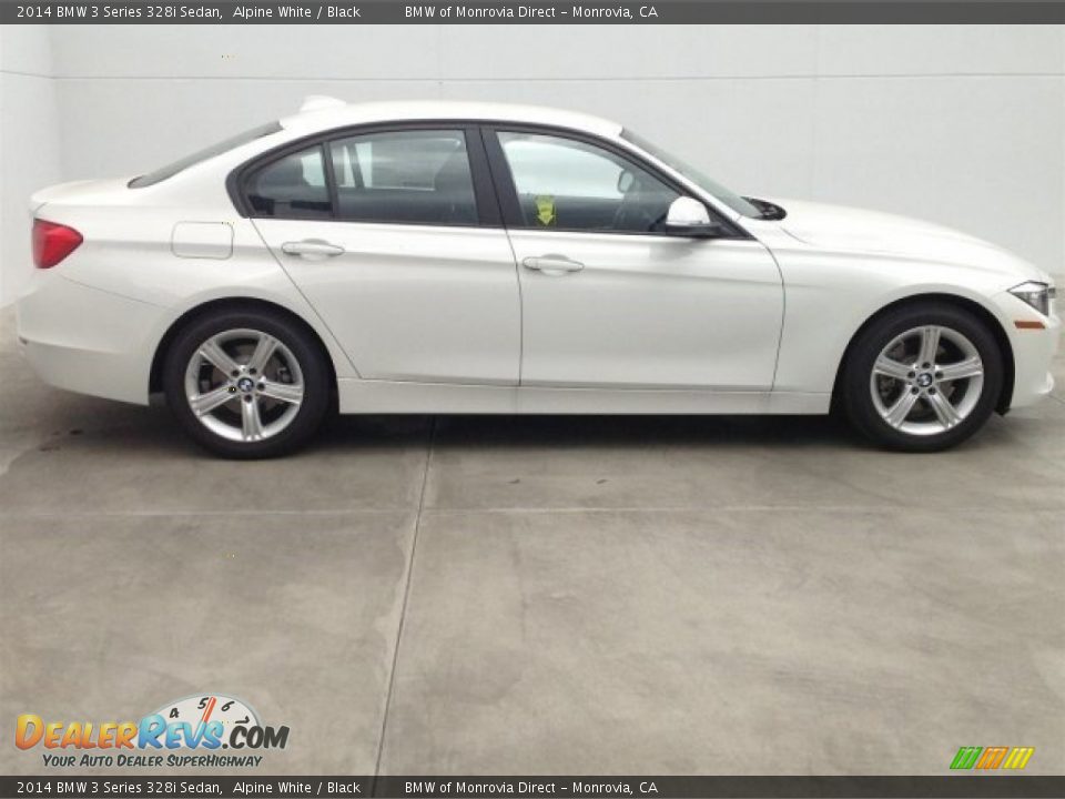 2014 BMW 3 Series 328i Sedan Alpine White / Black Photo #2