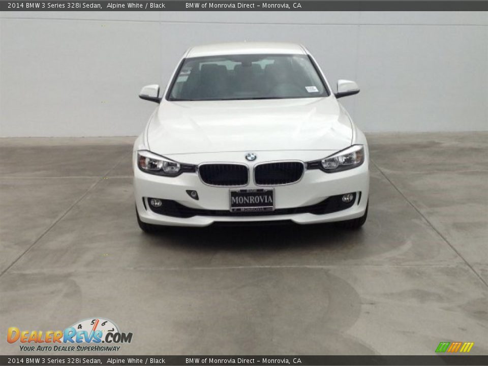 2014 BMW 3 Series 328i Sedan Alpine White / Black Photo #3