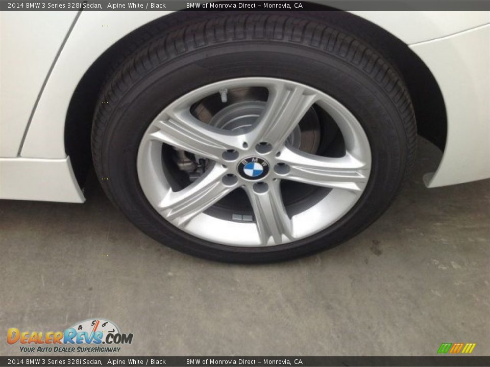 2014 BMW 3 Series 328i Sedan Alpine White / Black Photo #4
