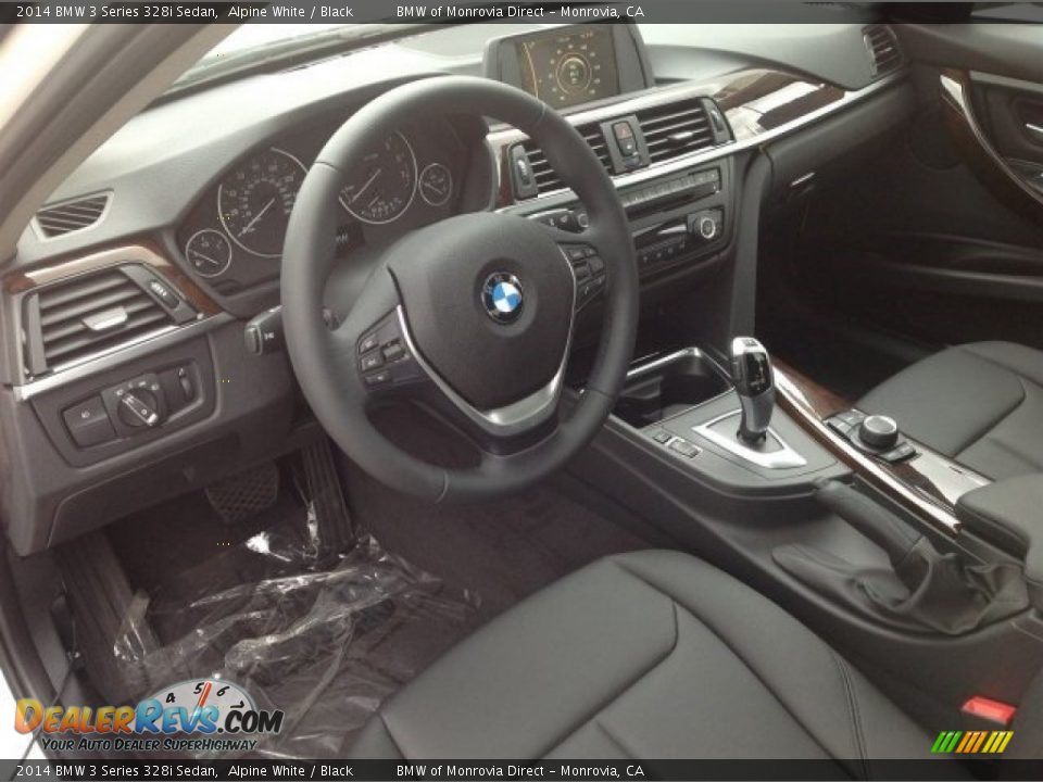 2014 BMW 3 Series 328i Sedan Alpine White / Black Photo #6