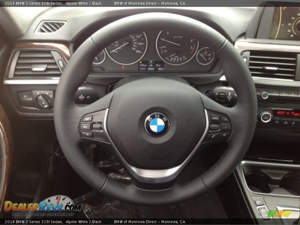 2014 BMW 3 Series 328i Sedan Alpine White / Black Photo #9
