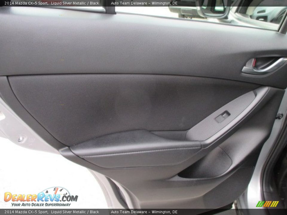2014 Mazda CX-5 Sport Liquid Silver Metallic / Black Photo #24