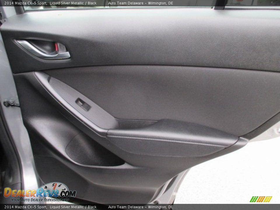 2014 Mazda CX-5 Sport Liquid Silver Metallic / Black Photo #25