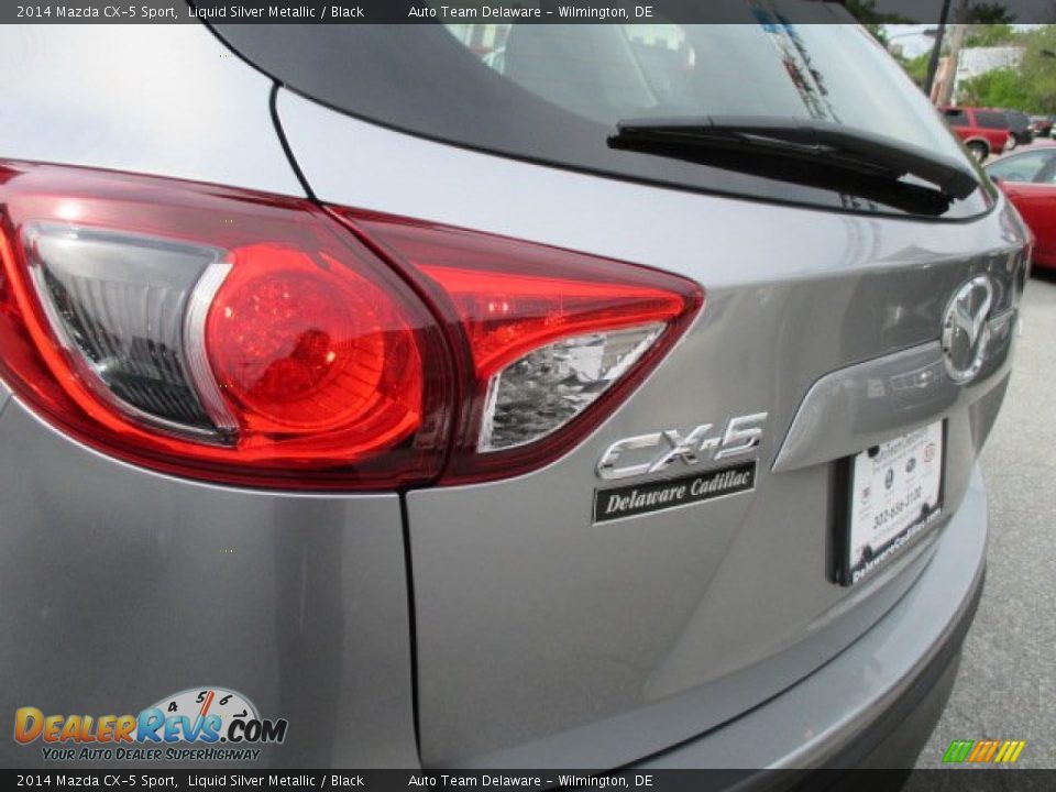 2014 Mazda CX-5 Sport Liquid Silver Metallic / Black Photo #30