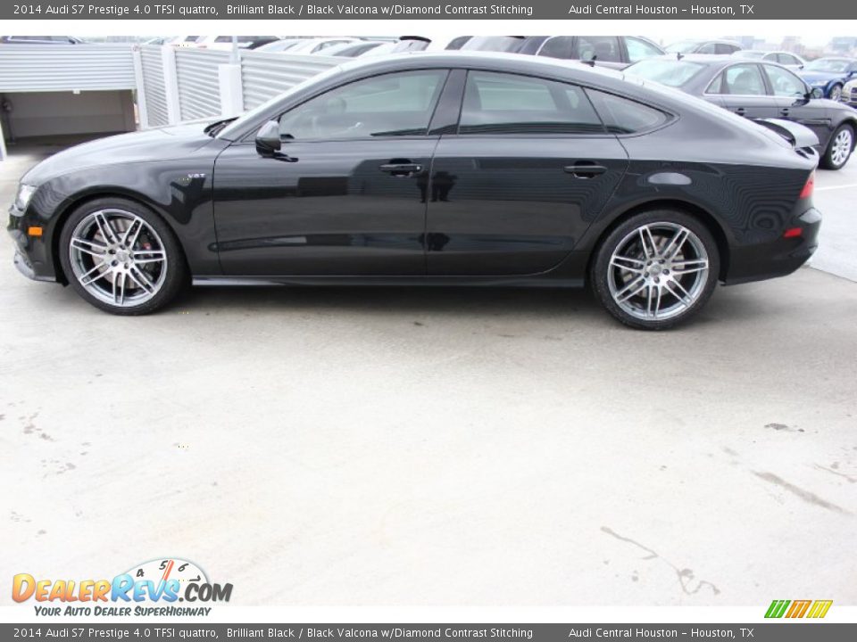 Brilliant Black 2014 Audi S7 Prestige 4.0 TFSI quattro Photo #6