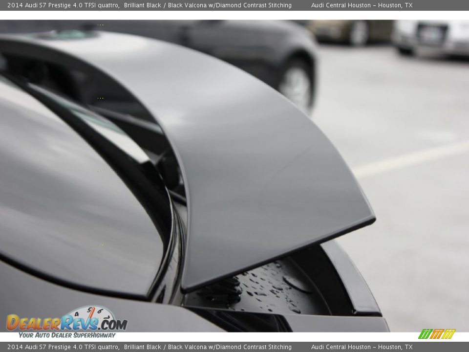 2014 Audi S7 Prestige 4.0 TFSI quattro Brilliant Black / Black Valcona w/Diamond Contrast Stitching Photo #7