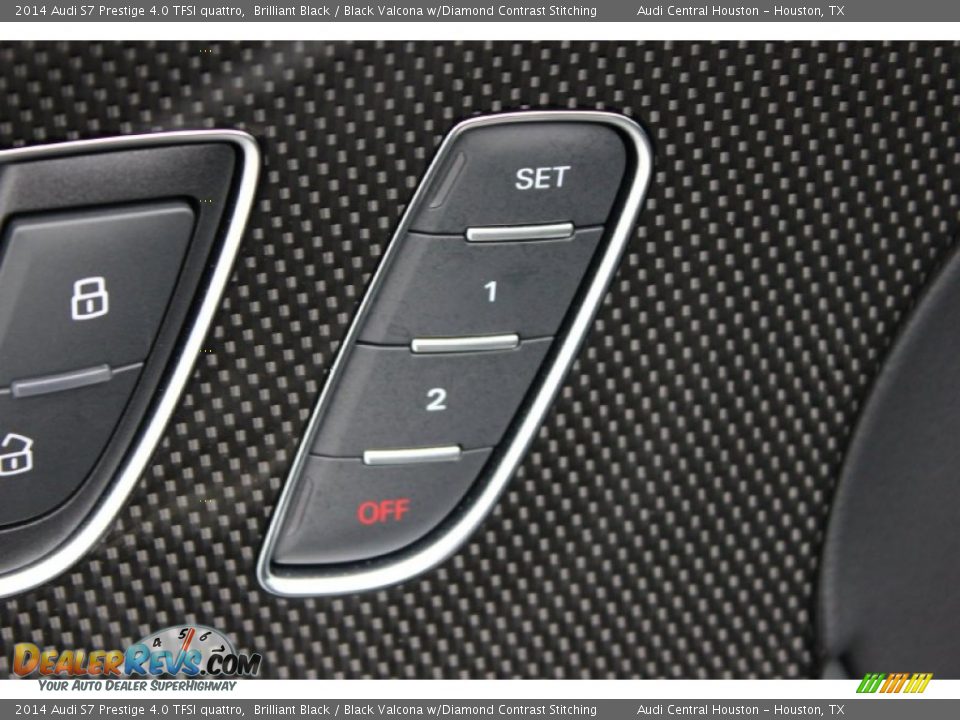 2014 Audi S7 Prestige 4.0 TFSI quattro Brilliant Black / Black Valcona w/Diamond Contrast Stitching Photo #15
