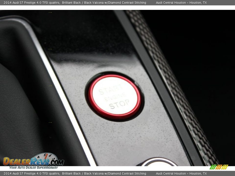 2014 Audi S7 Prestige 4.0 TFSI quattro Brilliant Black / Black Valcona w/Diamond Contrast Stitching Photo #25