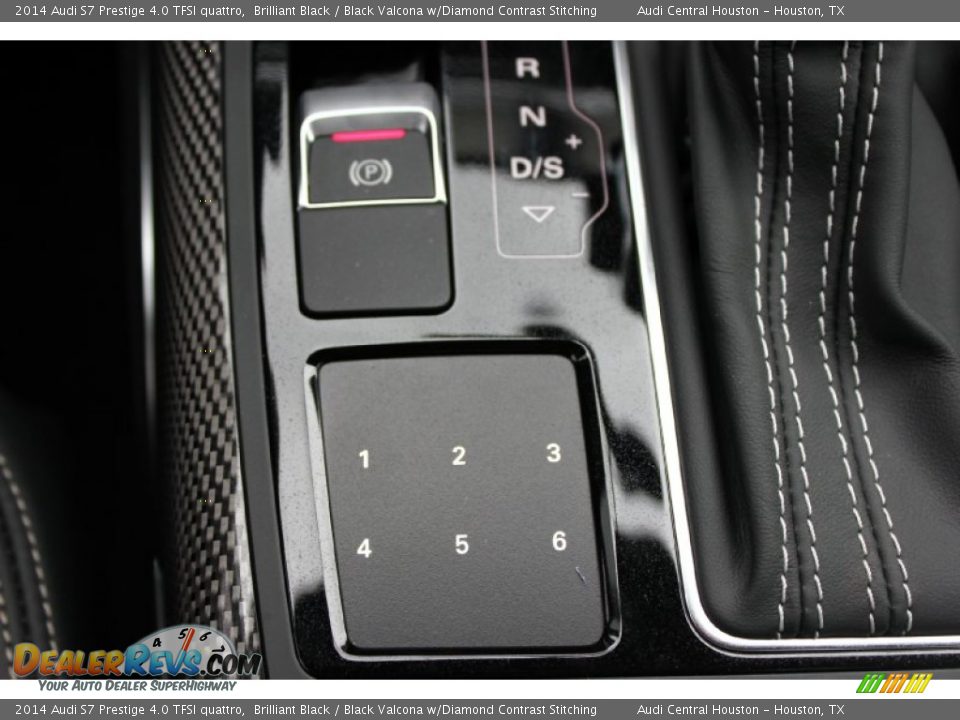 2014 Audi S7 Prestige 4.0 TFSI quattro Brilliant Black / Black Valcona w/Diamond Contrast Stitching Photo #26