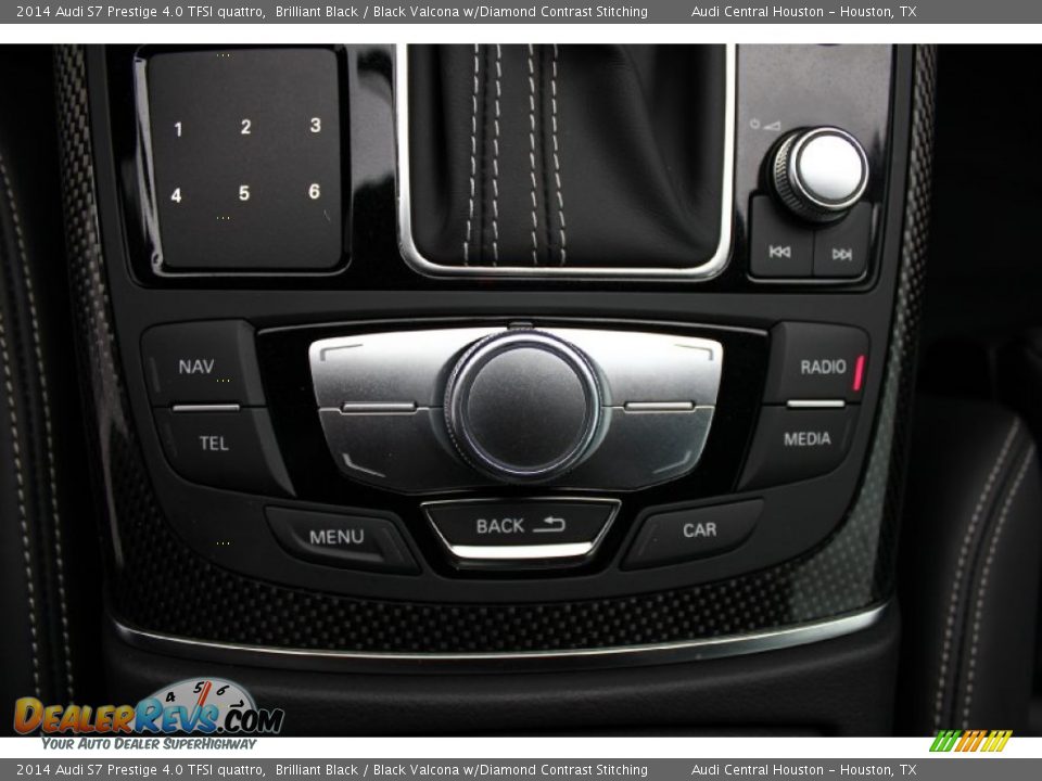 2014 Audi S7 Prestige 4.0 TFSI quattro Brilliant Black / Black Valcona w/Diamond Contrast Stitching Photo #27