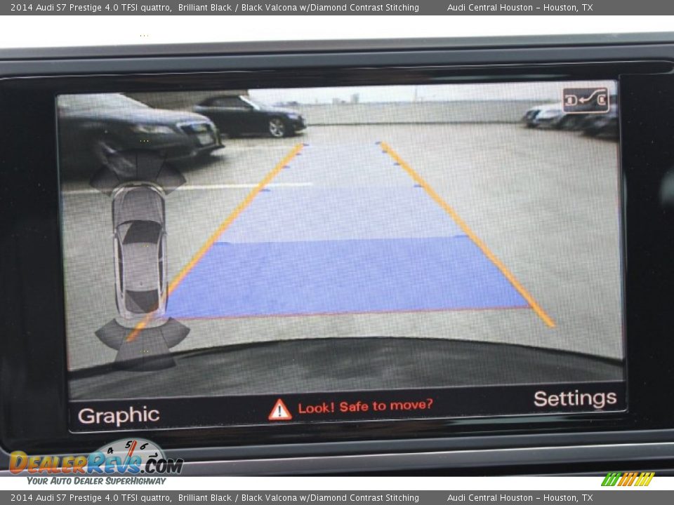 2014 Audi S7 Prestige 4.0 TFSI quattro Brilliant Black / Black Valcona w/Diamond Contrast Stitching Photo #29