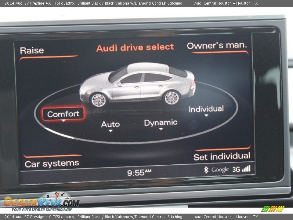 2014 Audi S7 Prestige 4.0 TFSI quattro Brilliant Black / Black Valcona w/Diamond Contrast Stitching Photo #32