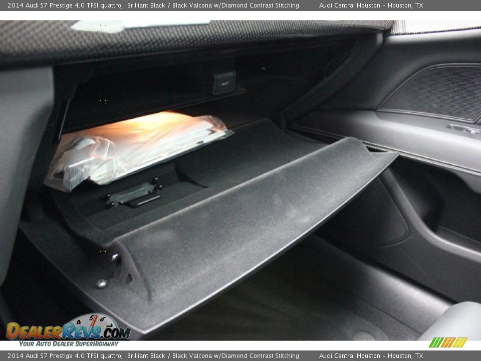 2014 Audi S7 Prestige 4.0 TFSI quattro Brilliant Black / Black Valcona w/Diamond Contrast Stitching Photo #34