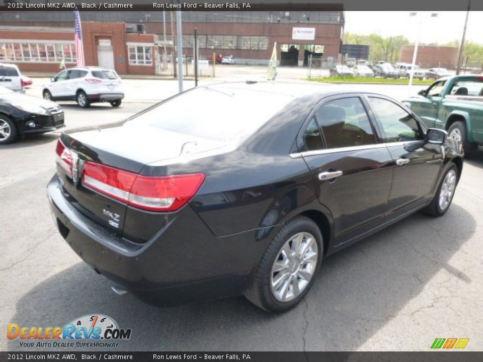 2012 Lincoln MKZ AWD Black / Cashmere Photo #8