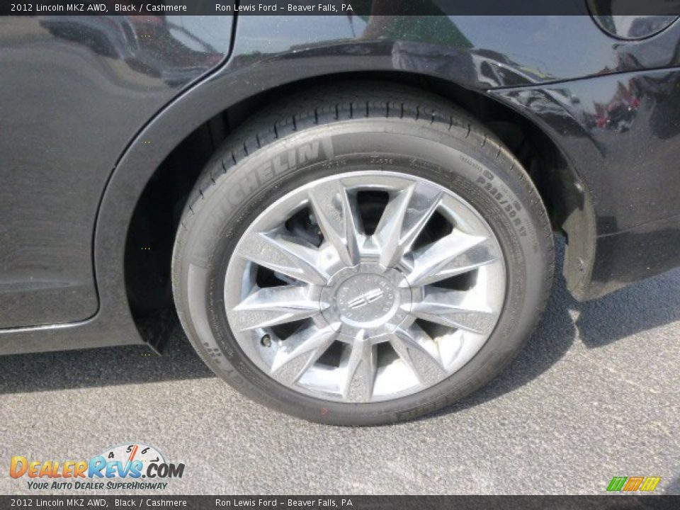 2012 Lincoln MKZ AWD Black / Cashmere Photo #9