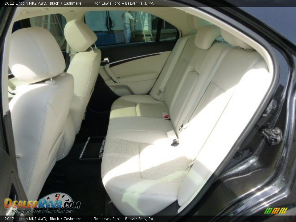 2012 Lincoln MKZ AWD Black / Cashmere Photo #11