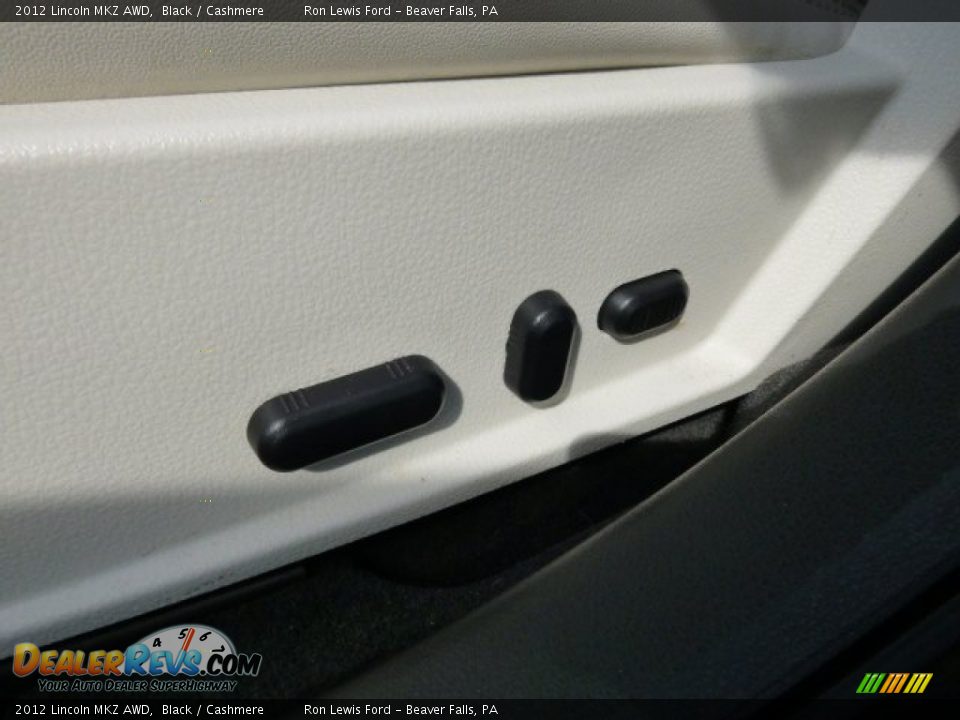 2012 Lincoln MKZ AWD Black / Cashmere Photo #13