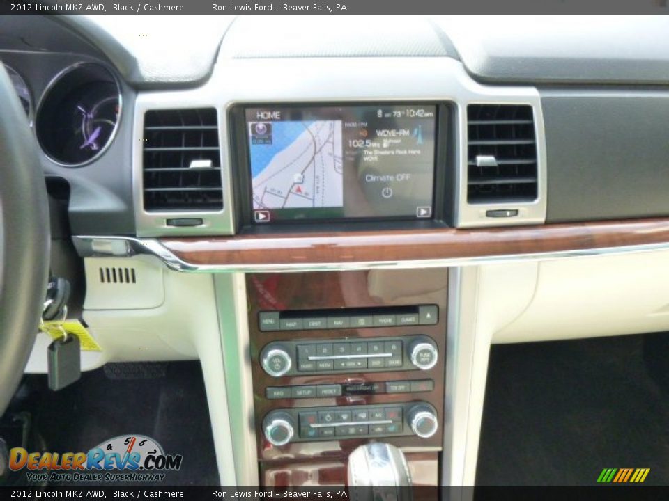 2012 Lincoln MKZ AWD Black / Cashmere Photo #15