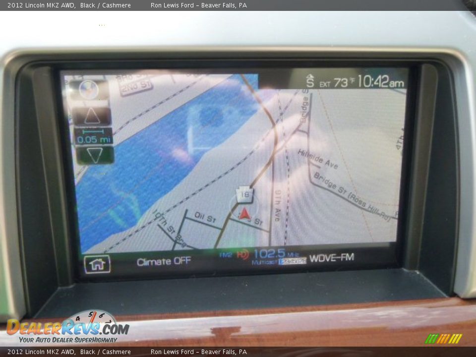 2012 Lincoln MKZ AWD Black / Cashmere Photo #16