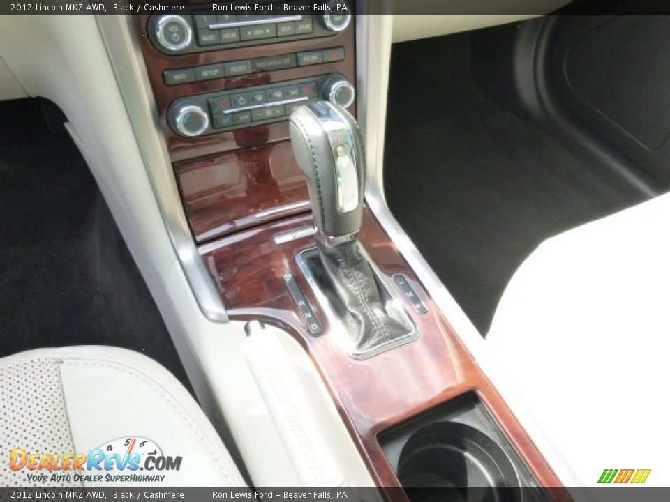 2012 Lincoln MKZ AWD Black / Cashmere Photo #17