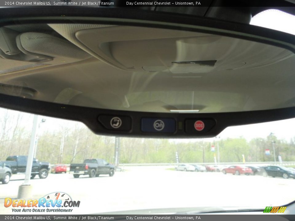 2014 Chevrolet Malibu LS Summit White / Jet Black/Titanium Photo #18