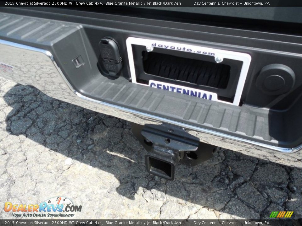 2015 Chevrolet Silverado 2500HD WT Crew Cab 4x4 Blue Granite Metallic / Jet Black/Dark Ash Photo #7