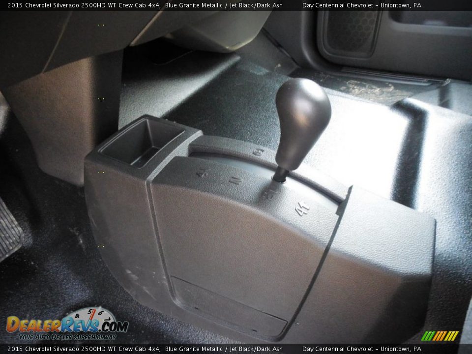 2015 Chevrolet Silverado 2500HD WT Crew Cab 4x4 Blue Granite Metallic / Jet Black/Dark Ash Photo #14