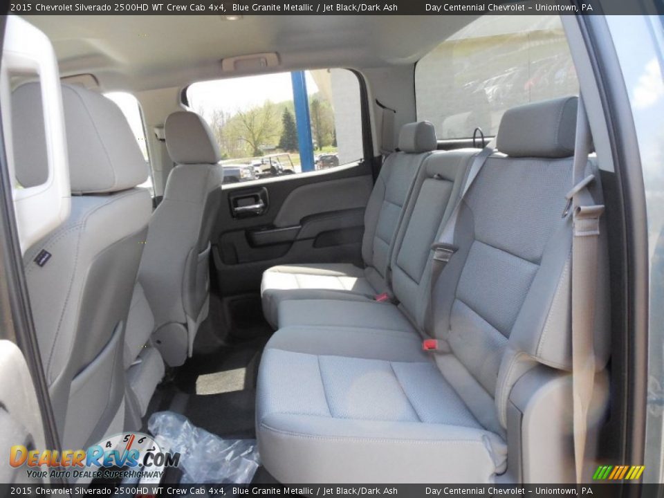 2015 Chevrolet Silverado 2500HD WT Crew Cab 4x4 Blue Granite Metallic / Jet Black/Dark Ash Photo #15