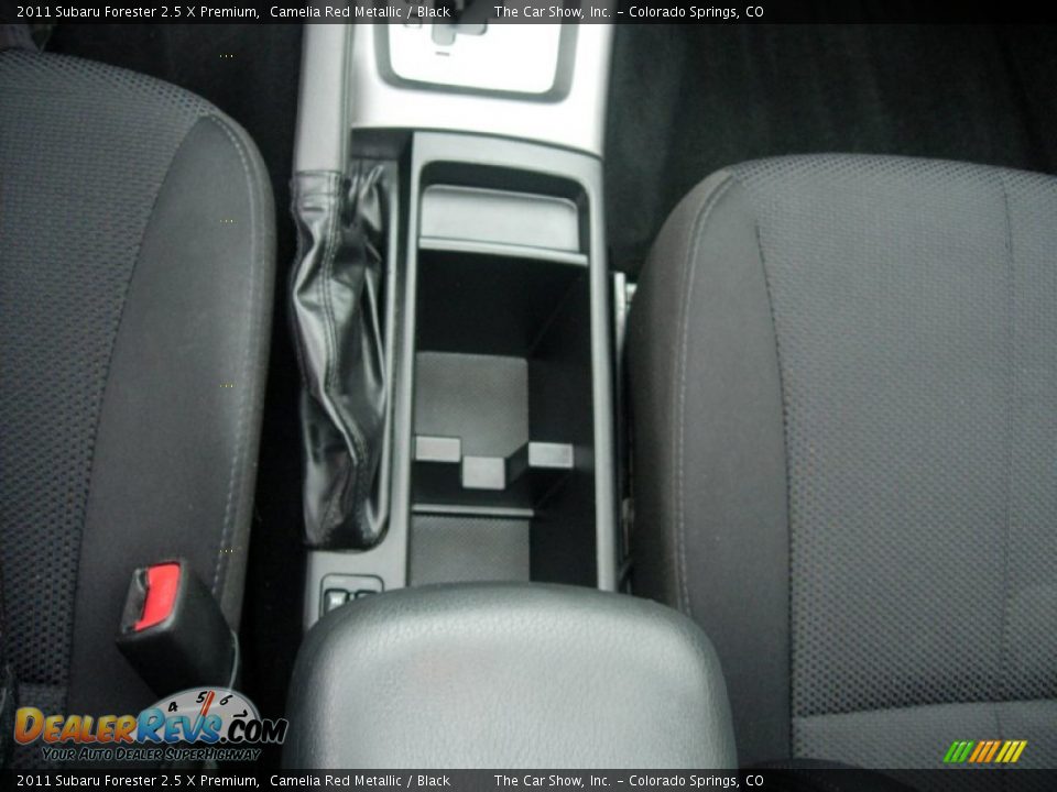 2011 Subaru Forester 2.5 X Premium Camelia Red Metallic / Black Photo #19