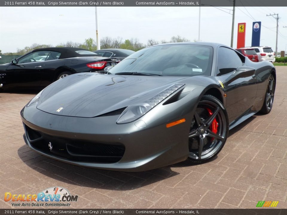 Front 3/4 View of 2011 Ferrari 458 Italia Photo #1