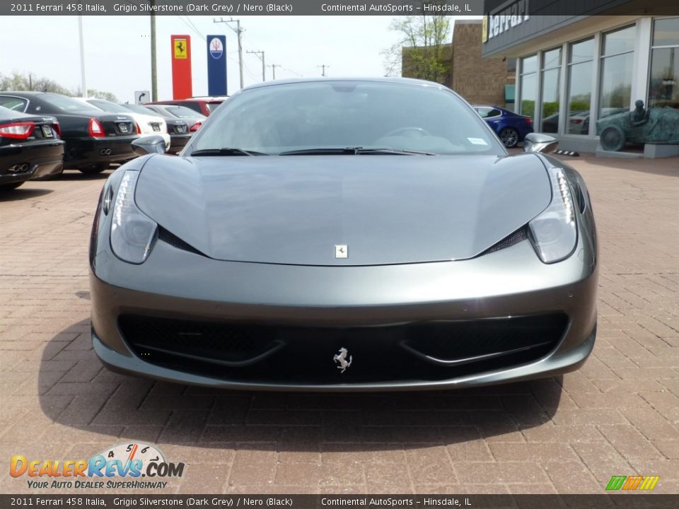 Grigio Silverstone (Dark Grey) 2011 Ferrari 458 Italia Photo #8